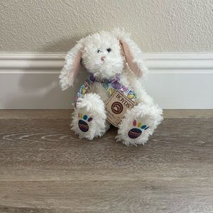 NWT Rare VTG BOYDS Heirloom DIPPLETOES Easter Bunny Rabbit W/Hat Stuffed Toy
